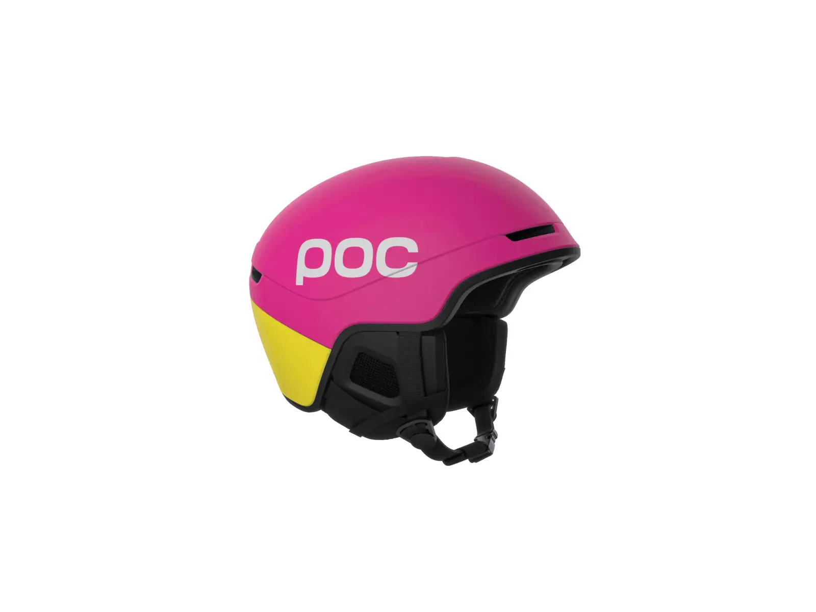 POC Obex Contour lyžařská přilba Rhos Red Matt/Citrine Yellow Matt
