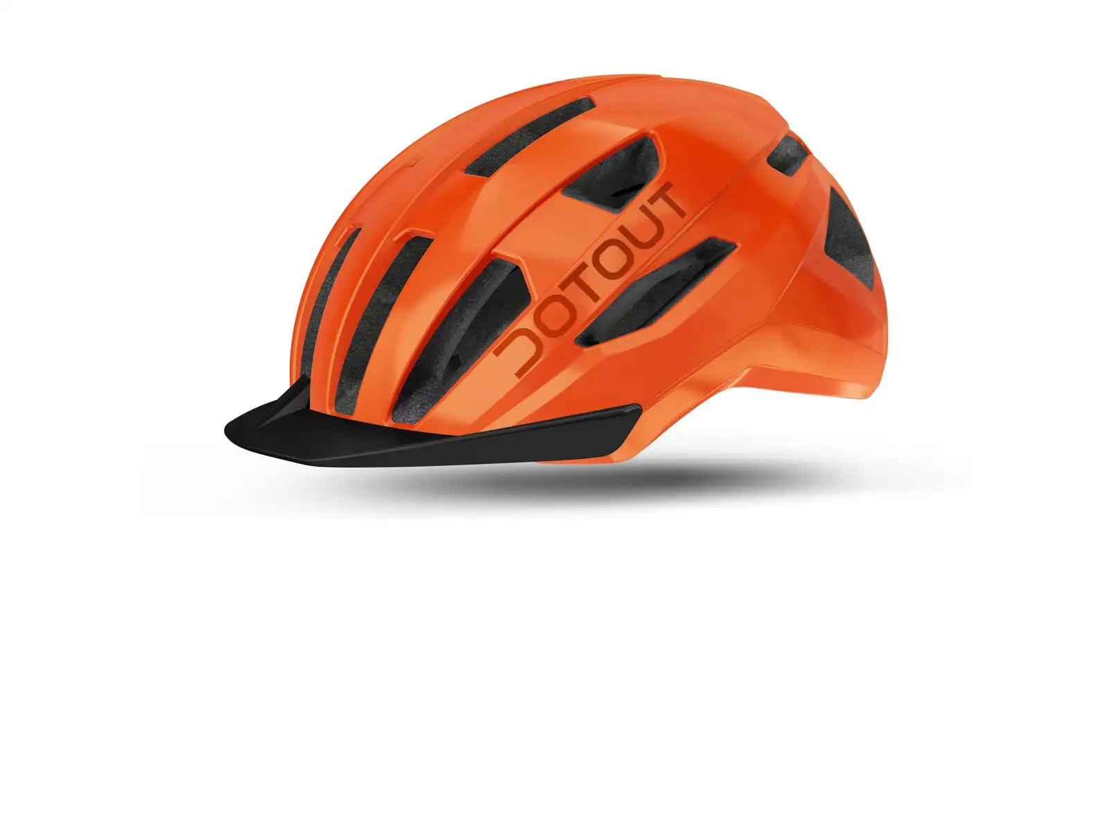 Dotout Adapto přilba Shiny Orange Fluo VZOREK