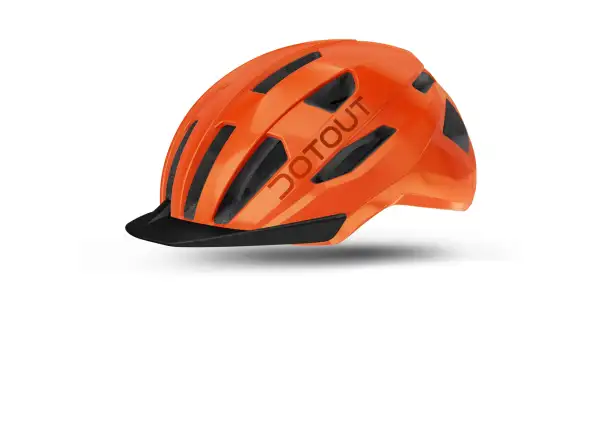 Dotout Adapto přilba Shiny Orange Fluo VZOREK