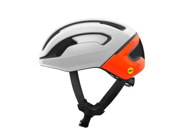 POC Omne Air MIPS silniční přilba Hydrogen White/Fluorescent Orange