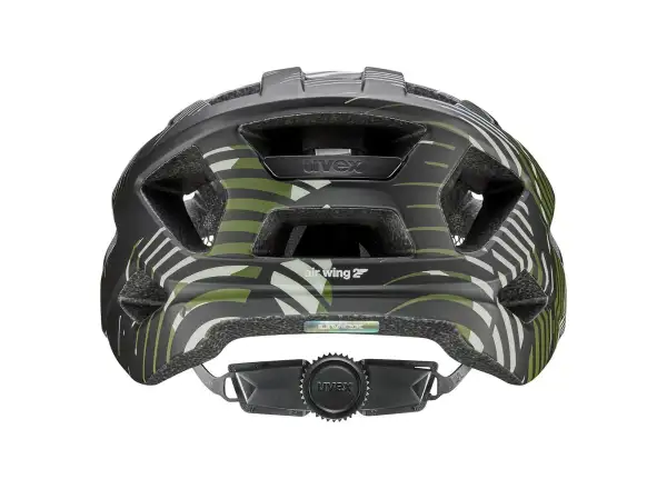 Uvex Air Wing 2 CC dětská přilba Dark Olive-Black Matt