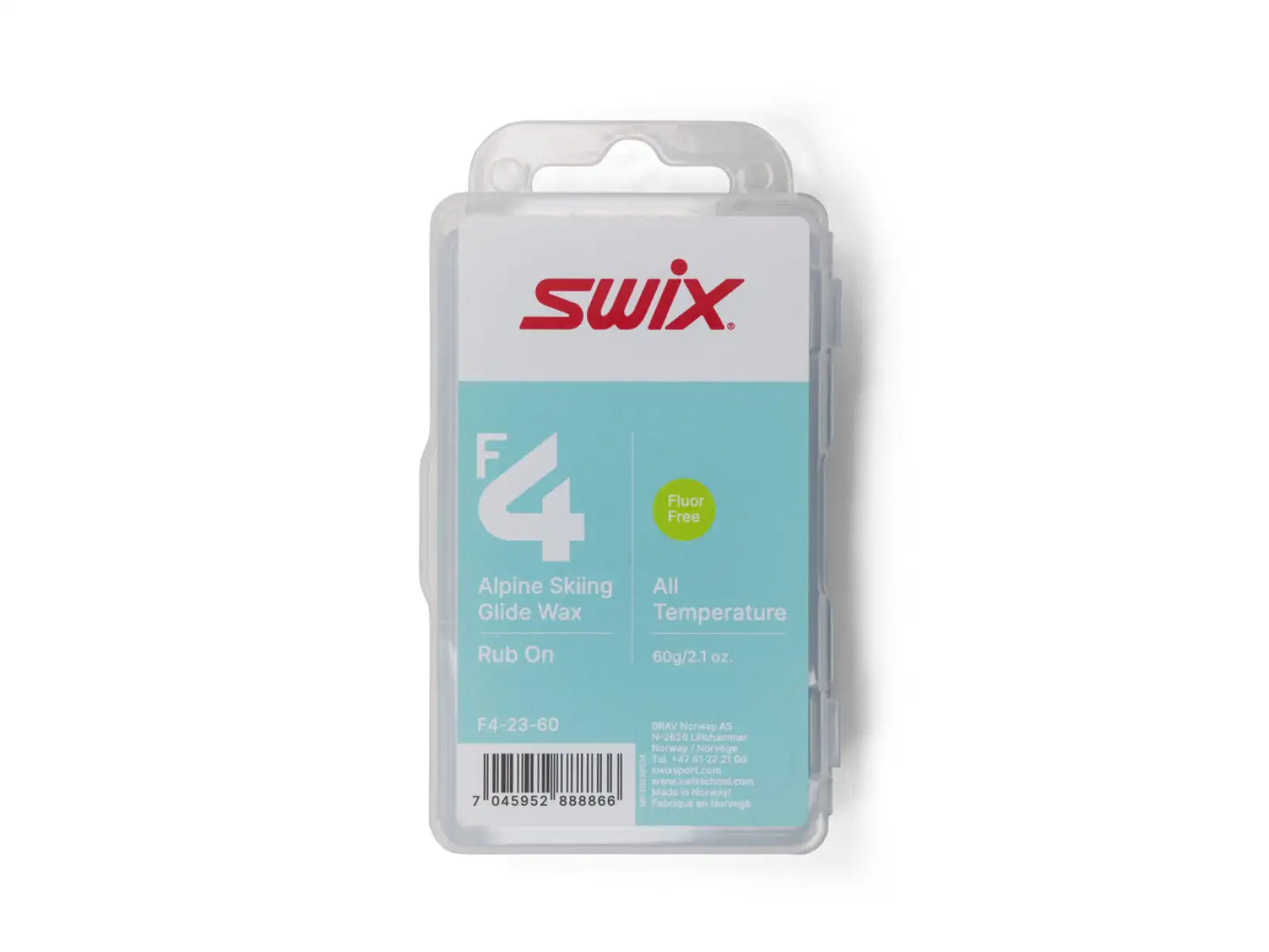 Swix F4 univerzální skluzný vosk 60 g