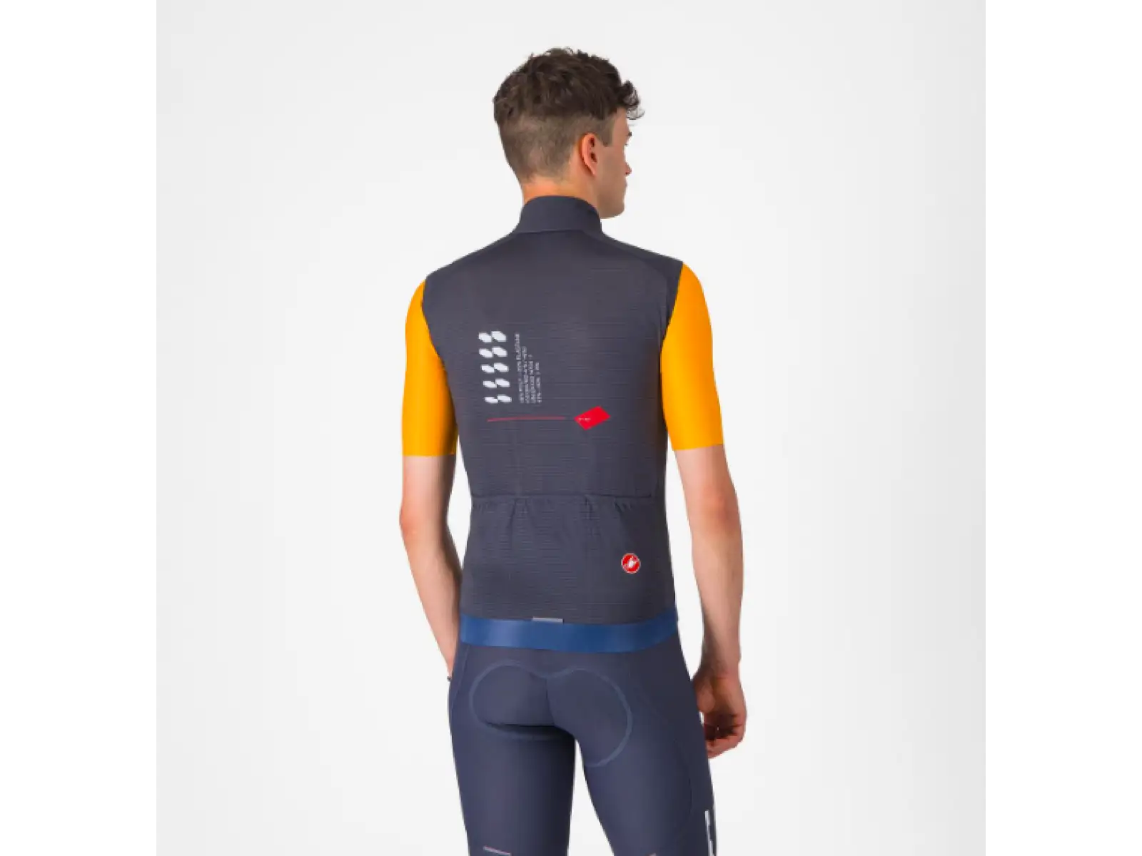 Castelli Espresso R-A/D pánská vesta Smoky Gray