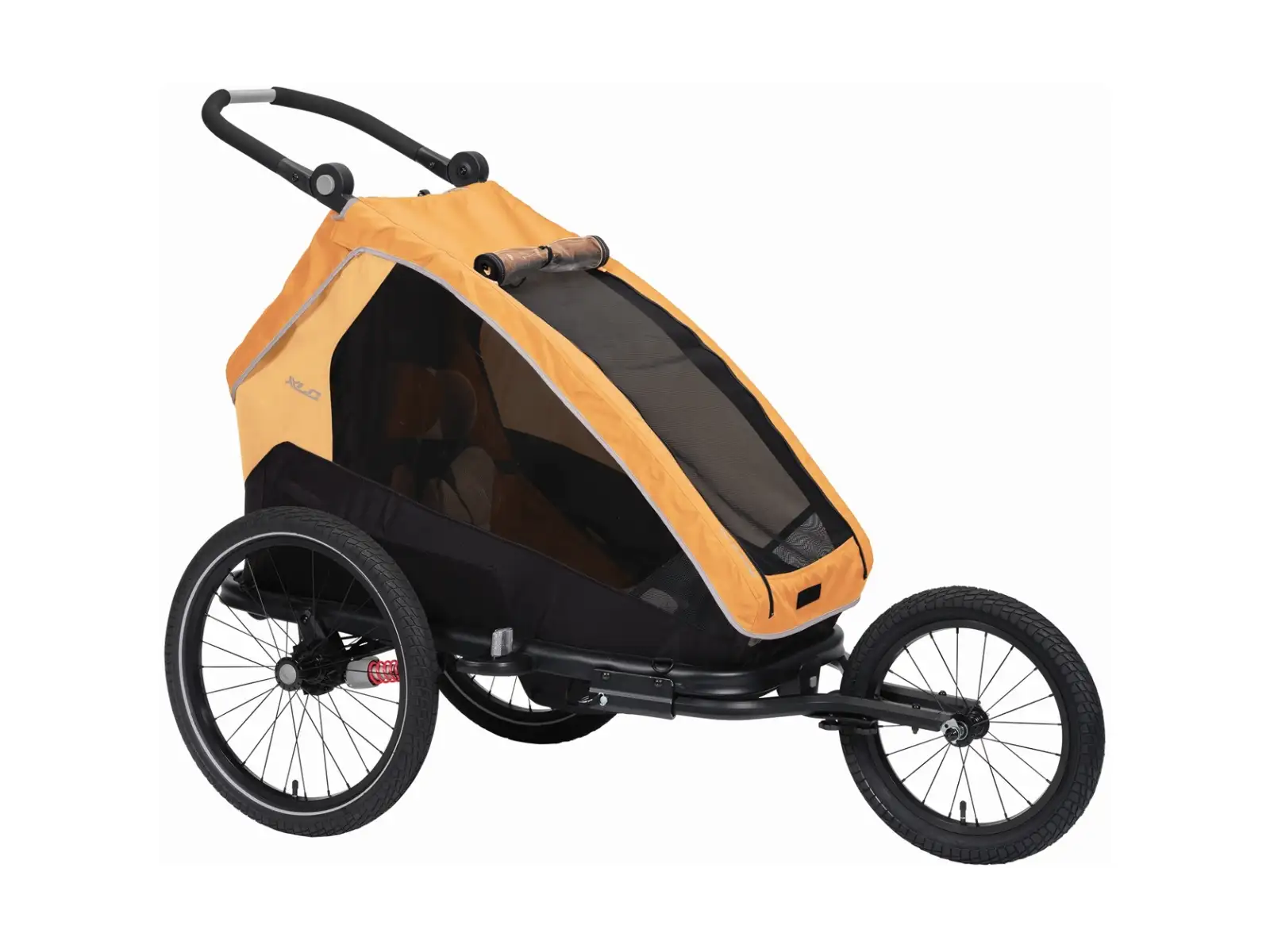 XLC MONOs BS-C09 dětský závěsný vozík 20" Marigold/Anthrazit