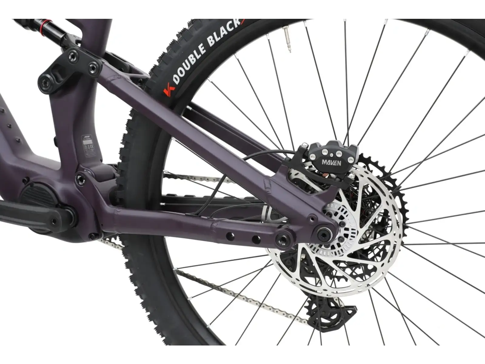 Apache Eagle 1 Avinox 800 Wh fialová celoodpružené elektrokolo