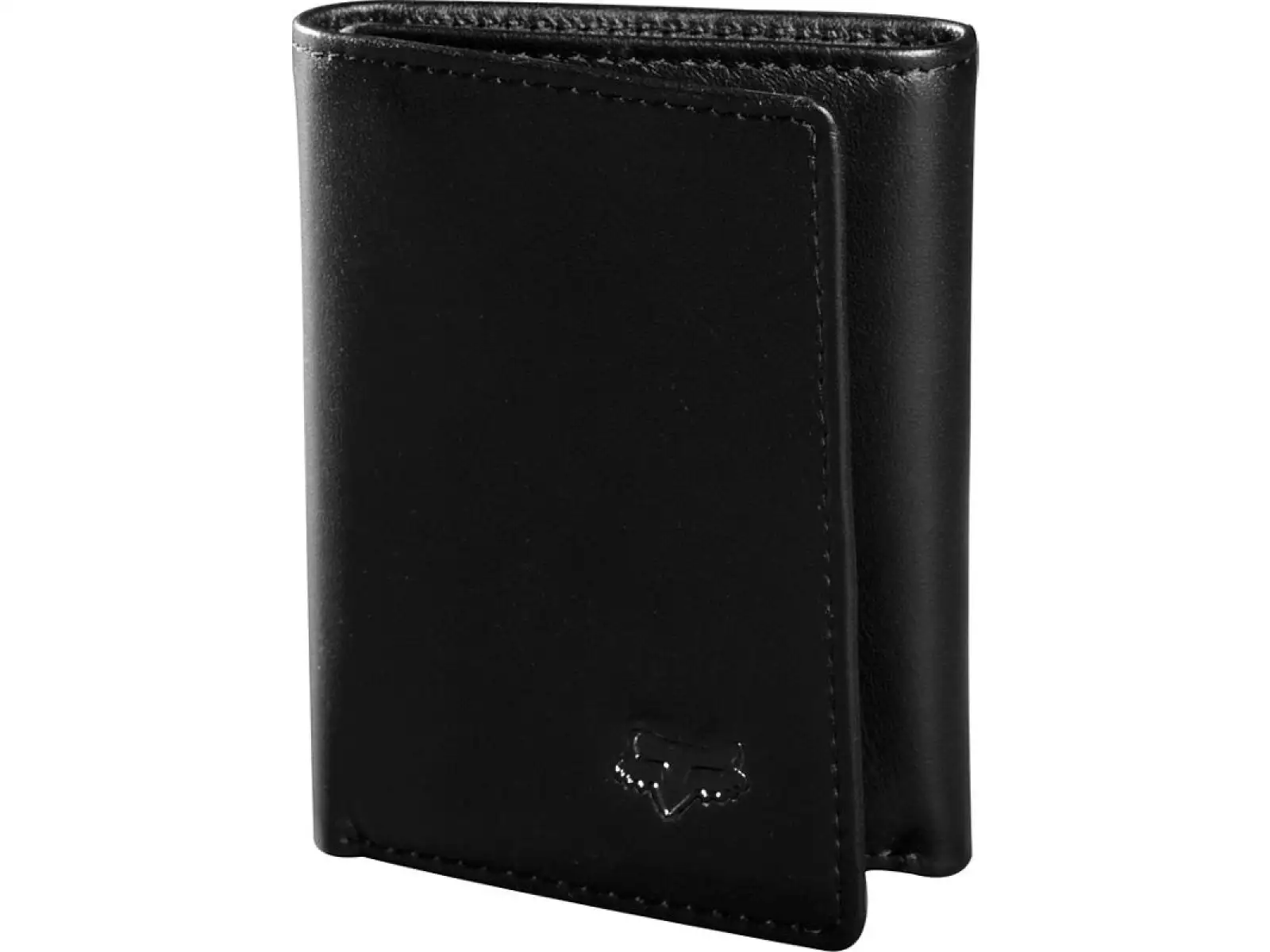Fox Trifold Leather peněženka Black