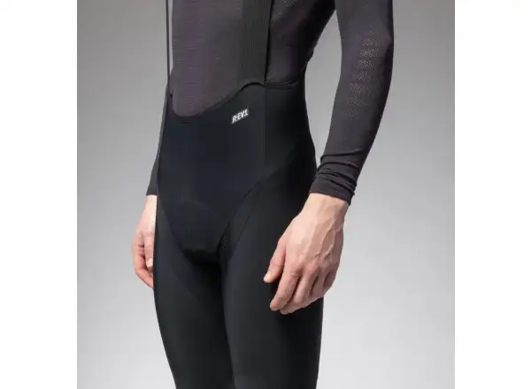 Alé R-EV1 Clima Warm Plus 2.0 pánské zimní kalhoty s laclem a vložkou Black