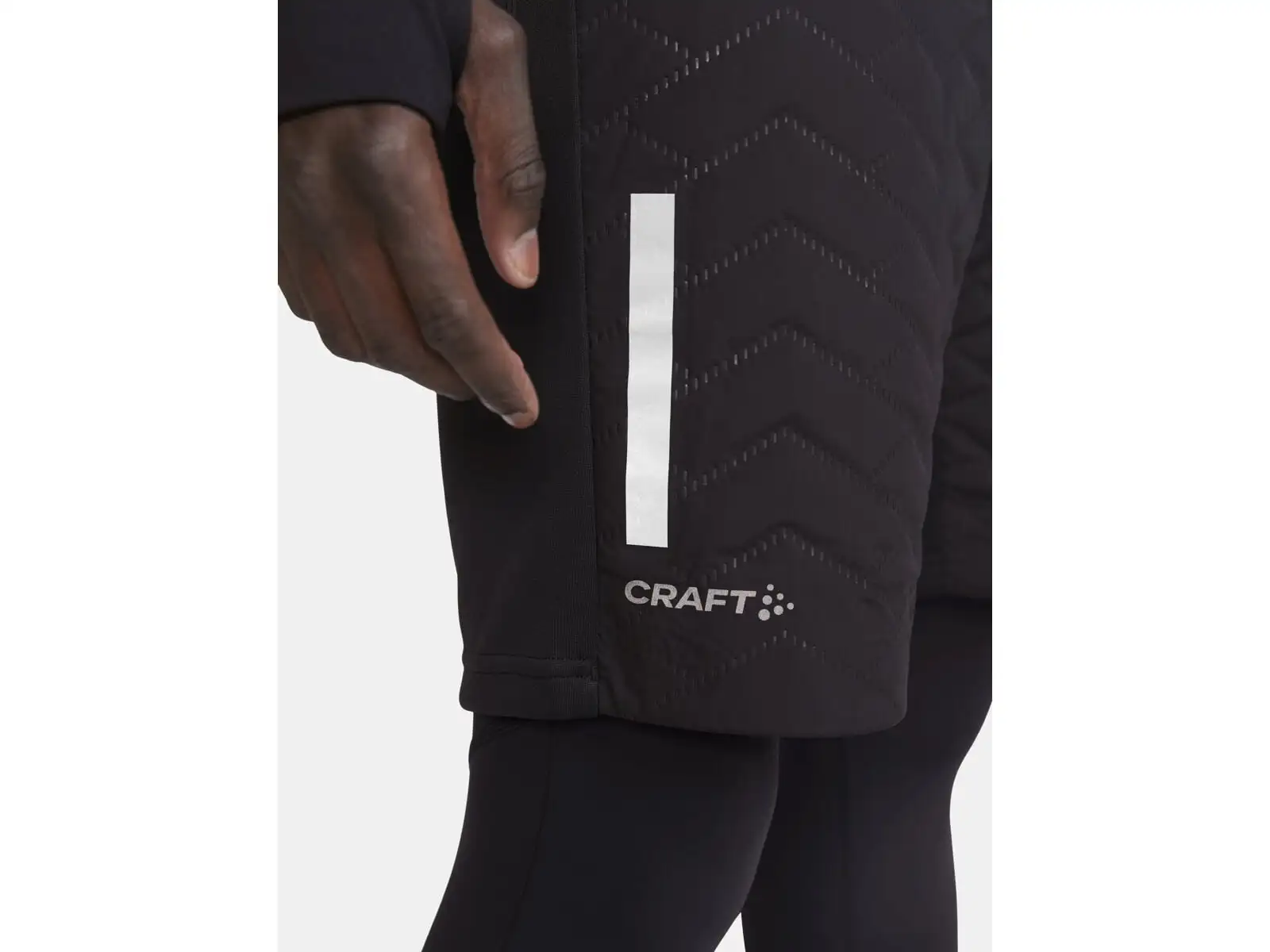 Craft ADV SubZ pánské běžecké kraťasy černá