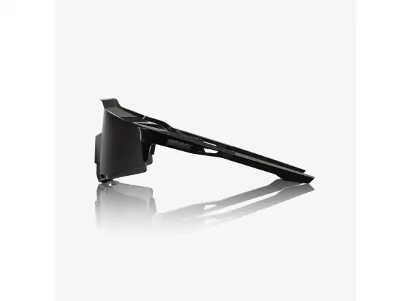 100% Speedcraft sluneční brýle Matte Black Gloss Black/Black Mirror