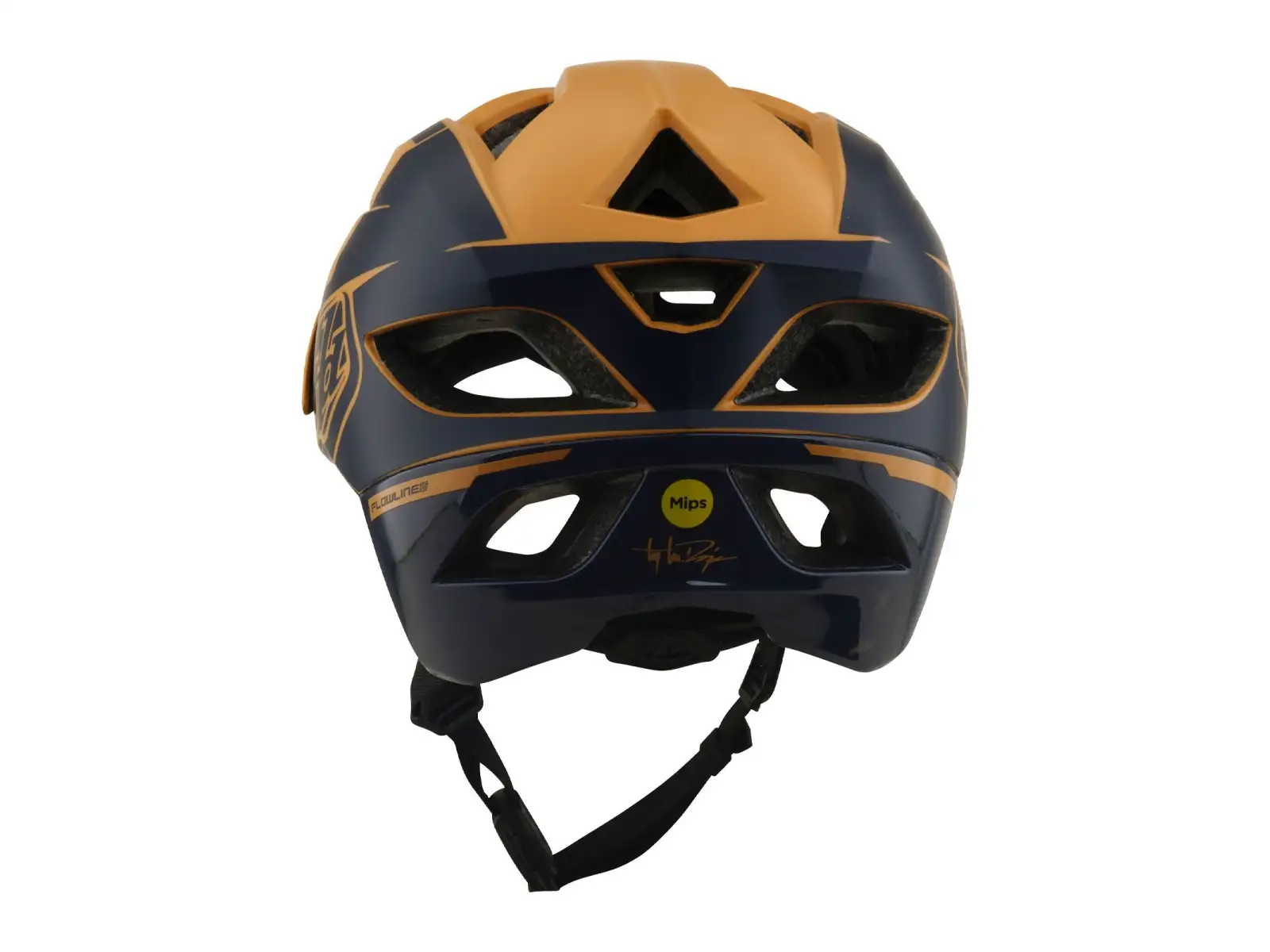 Troy Lee Designs Flowline SE MIPS přilba Hydro Mustard / Black Iris
