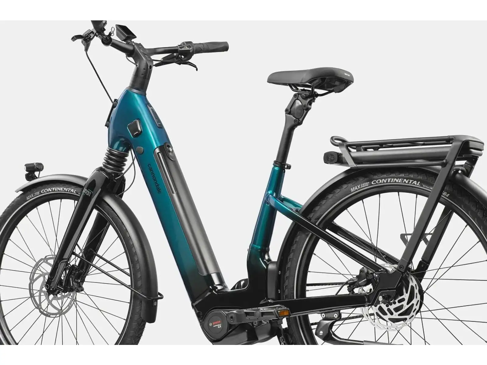 Cannondale Mavaro 1 LSTH Deep Teal nízkonástupové městské elektrokolo