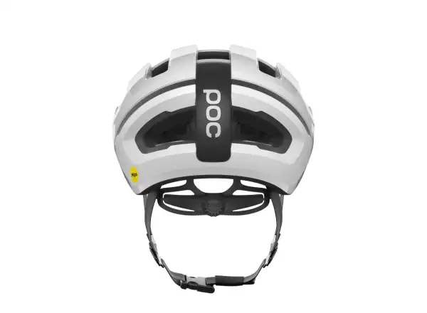 POC Omne Air MIPS přilba Hydrogen White/Uranium Black Matt/Logo