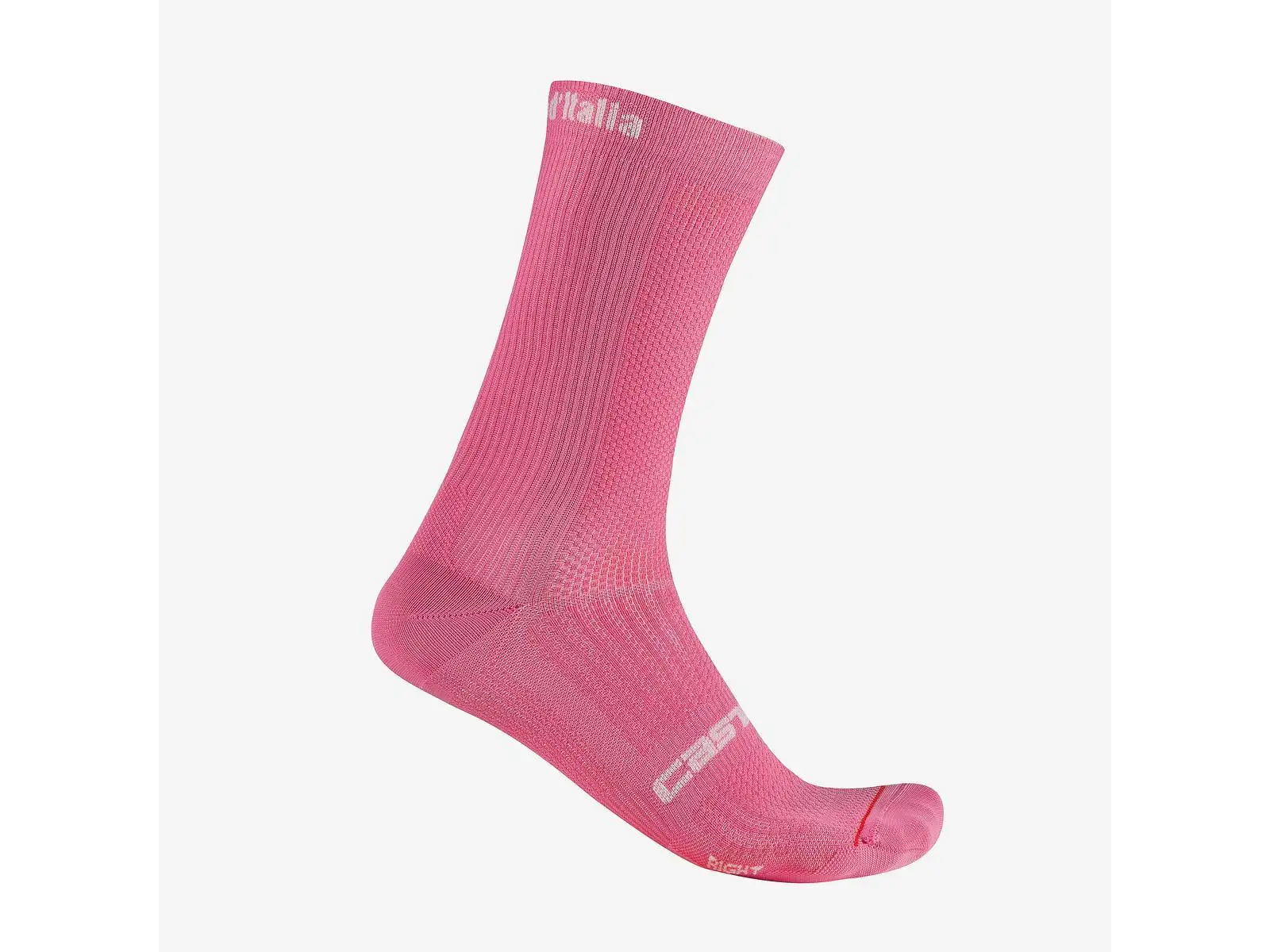 Castelli Giro d'Italia 18 cyklistická ponožky Rosa
