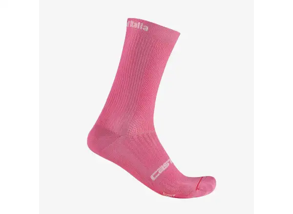 Castelli Giro d'Italia 18 cyklistická ponožky Rosa
