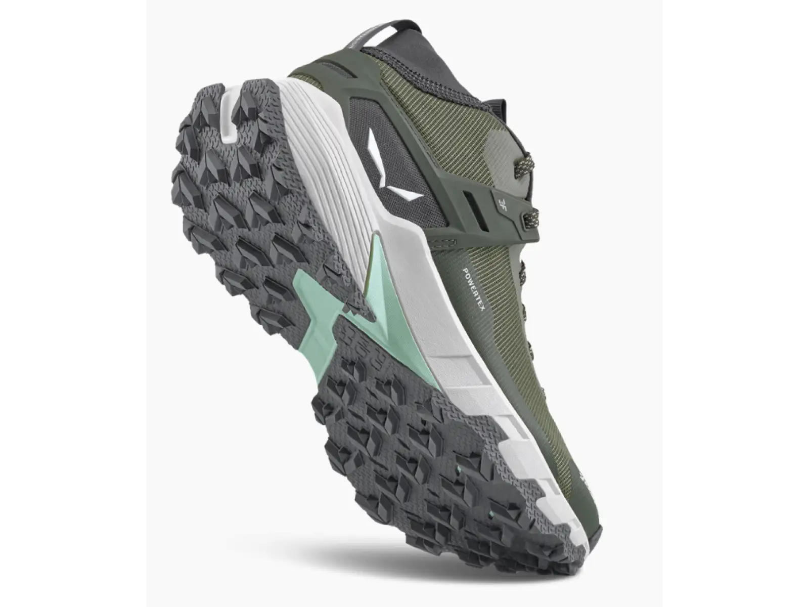 Salewa Pedroc 2 MID PTX dámské boty Faded Green / Dark Olive