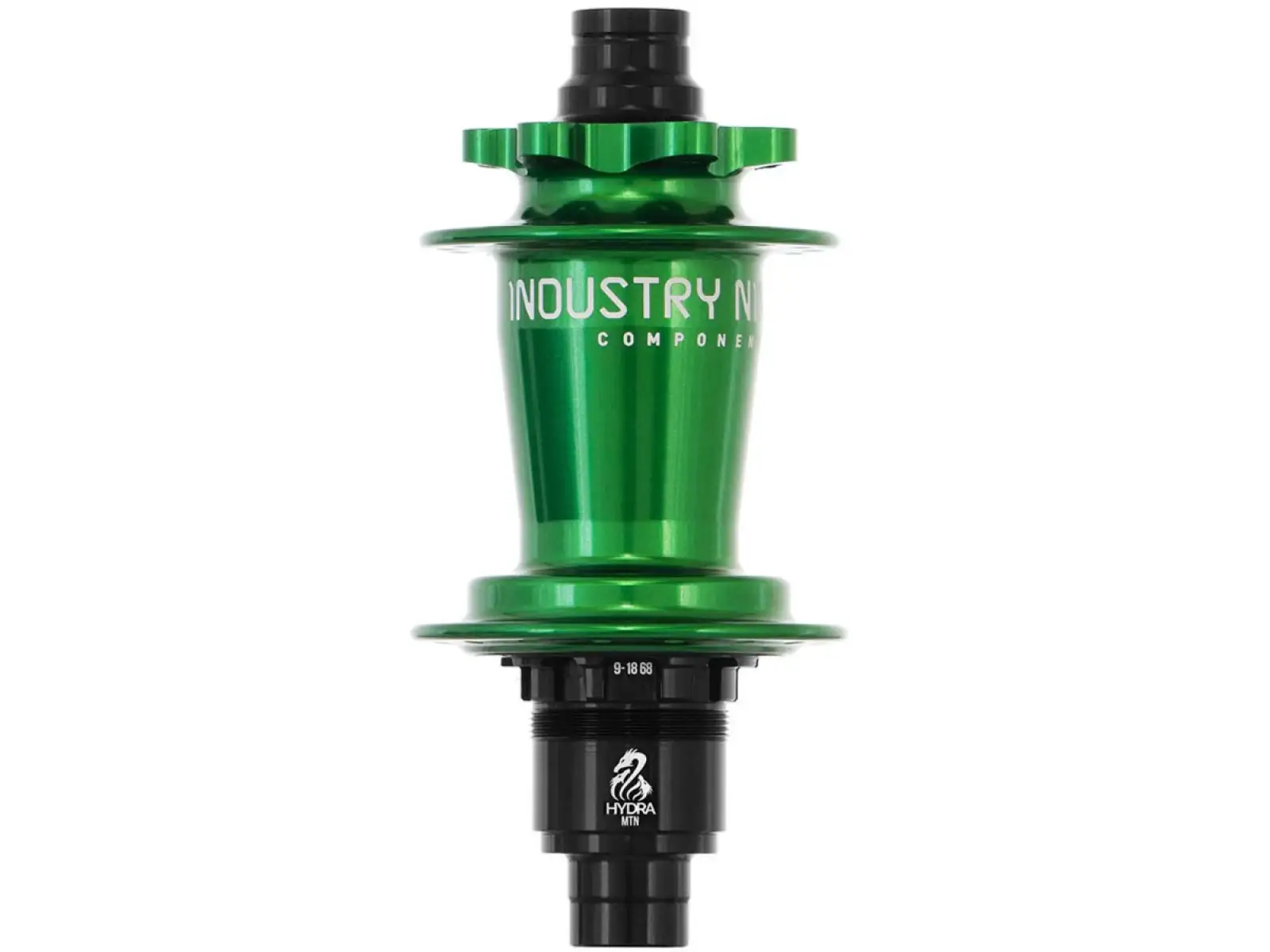 Industry Nine ISO 6B Hydra Classic Boost 12x148 zadní náboj zelená