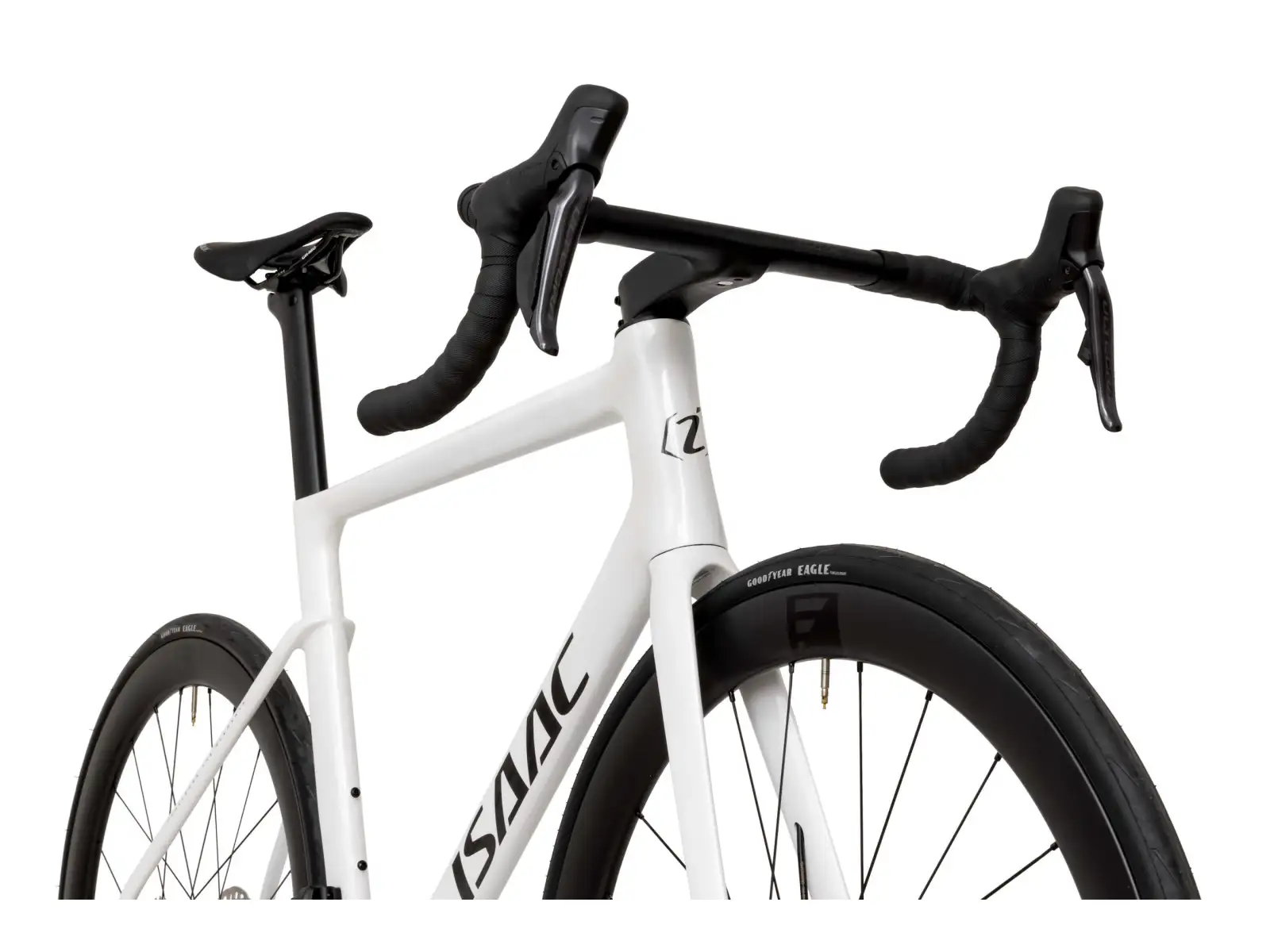 Isaac Boson Ultegra Di2 silniční kolo Mineral White