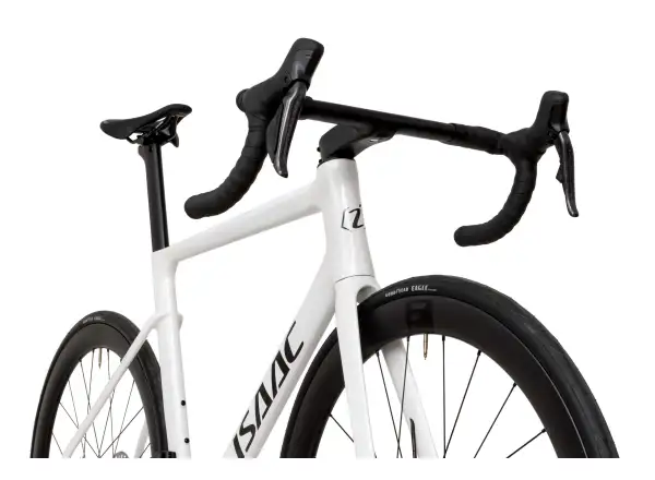 Isaac Boson Ultegra Di2 silniční kolo Mineral White