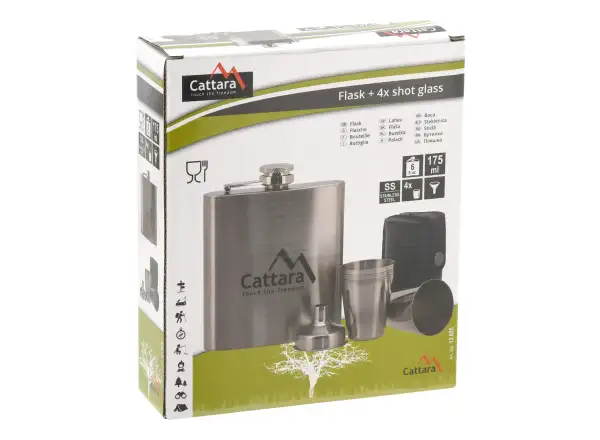 Cattara láhev placatka 1+4 175 ml