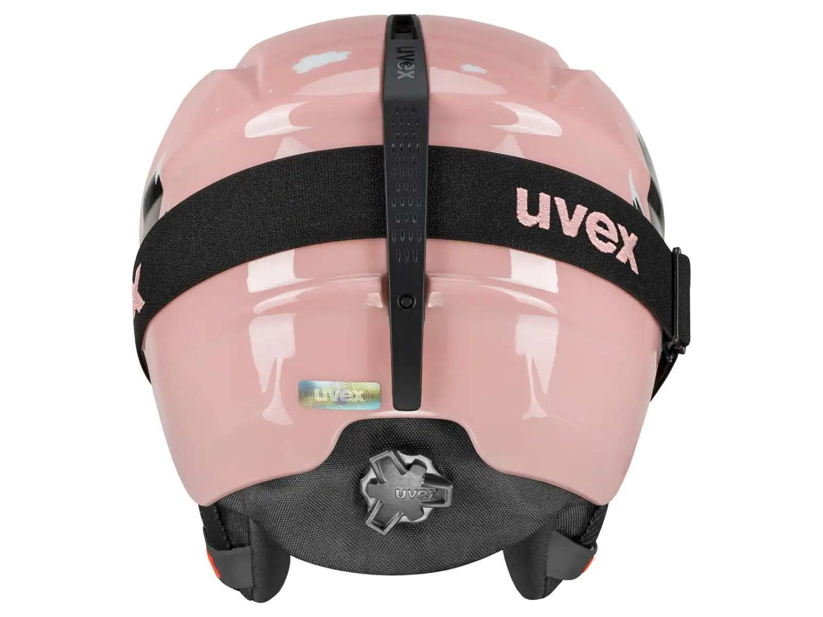 Uvex Viti set lyžařská helma a brýle pink penguin