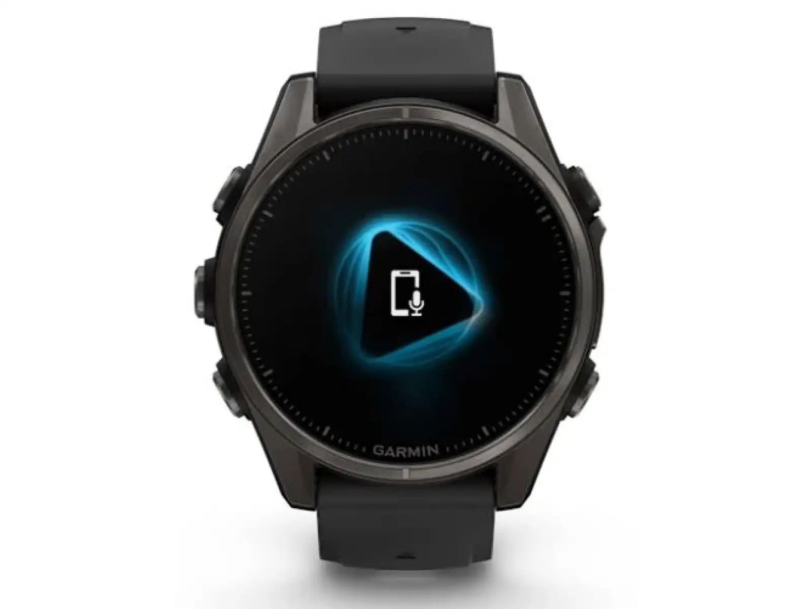 Garmin fenix 8 - 43 mm AMOLED Sapphire chytré hodinky Carbon titanium Black/Pebble grey