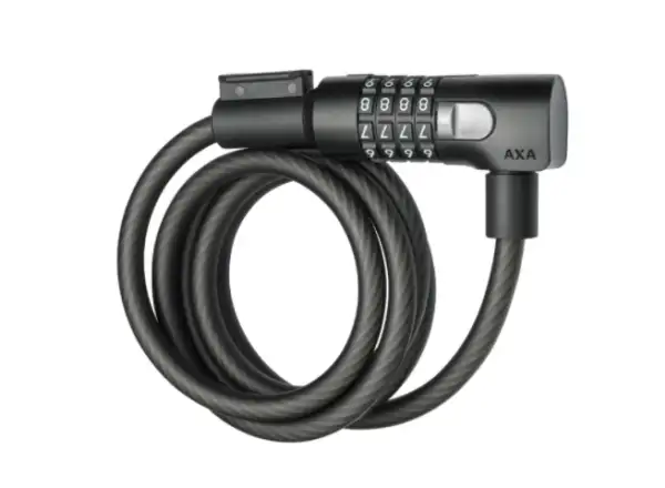 AXA Cable Resolute Code C10 - 150 kabelový zámek Mat Black 150 cm