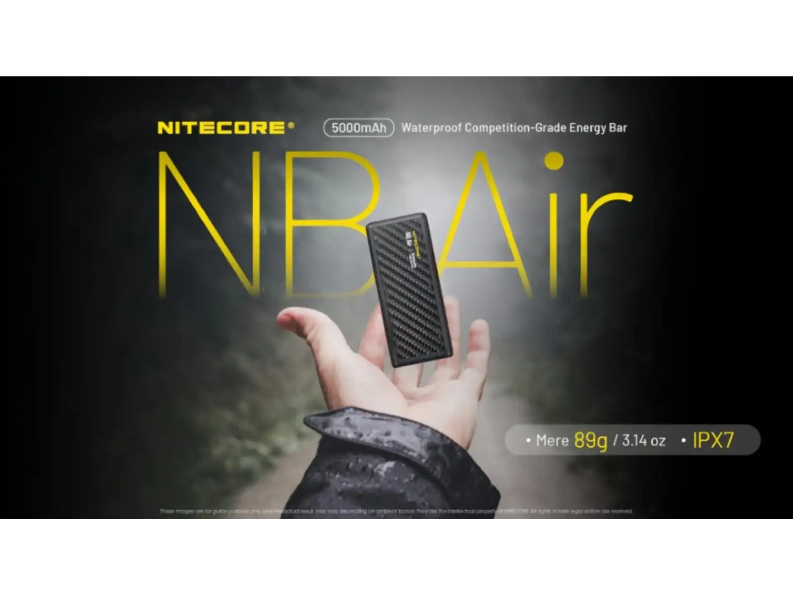 Nitecore NB AIR ultralehká powerbanka s bezdrátovým nabíjením