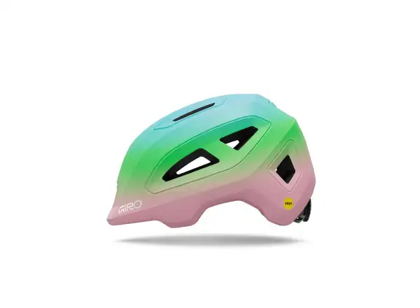 Giro  Scamp II MIPS dětská přilba Mat Light Pink/Green Fade