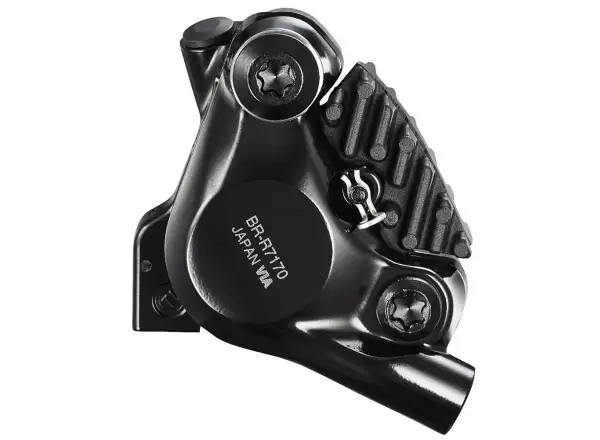 Shimano 105 BR-R7170 + ST-R7120 kotoučová brzda zadní (pravá), J-kit, polymer s chladičem
