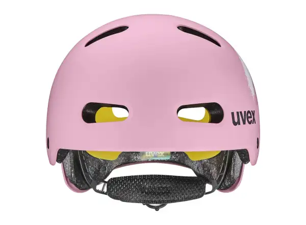 Uvex Kid 4 Style Mips dětská přilba Spray Strawberry Matt