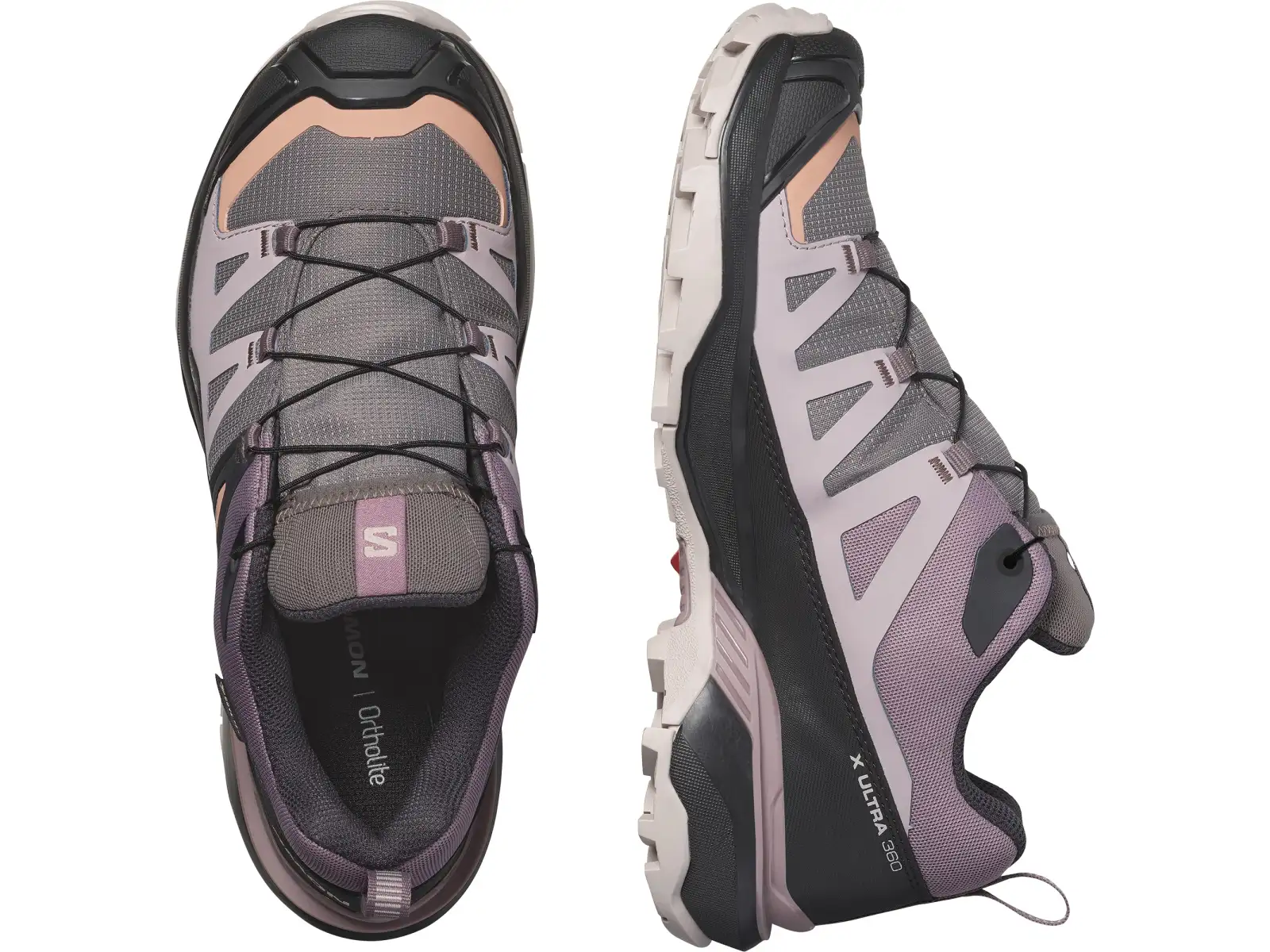 Salomon X Ultra 360 GTX dámská turistická obuv Plum Kitten/Phantom/Cork