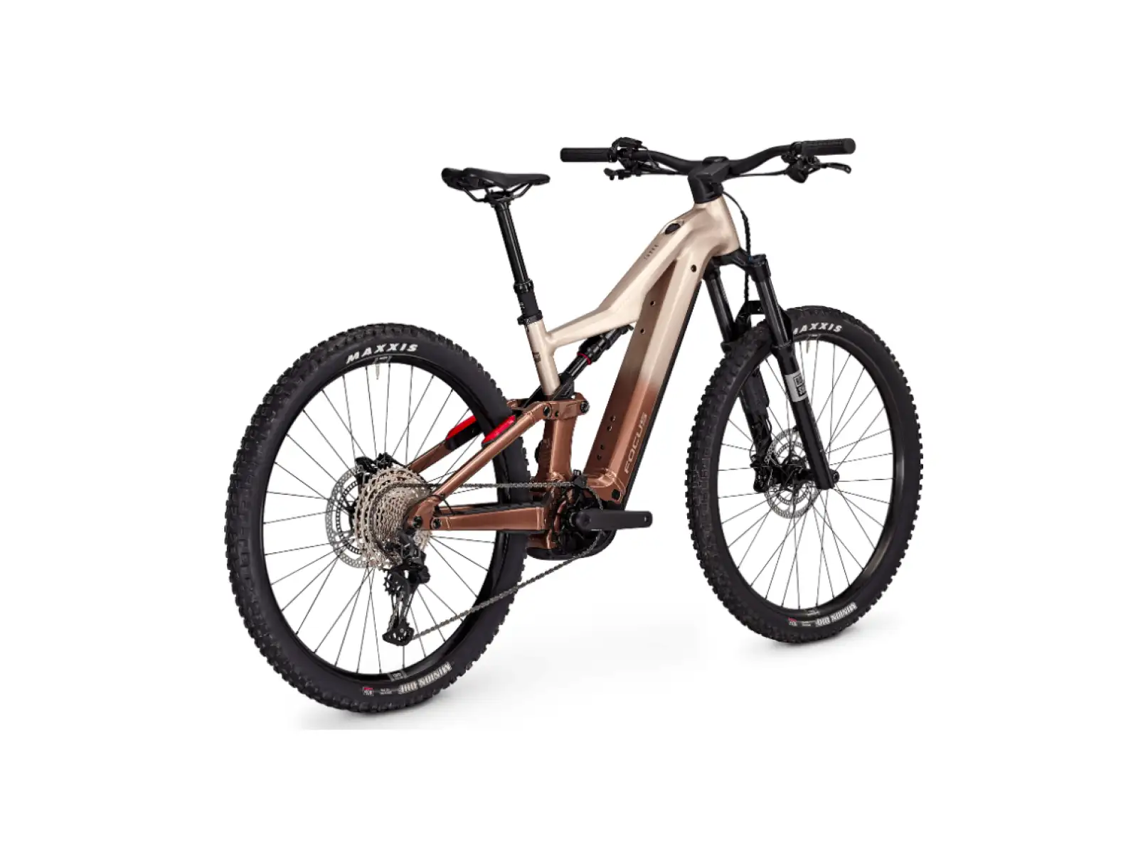 Focus Thron2 6.8 ABS celoodpružené elektrokolo 600 Wh Adamantsilver / Platinumbronze