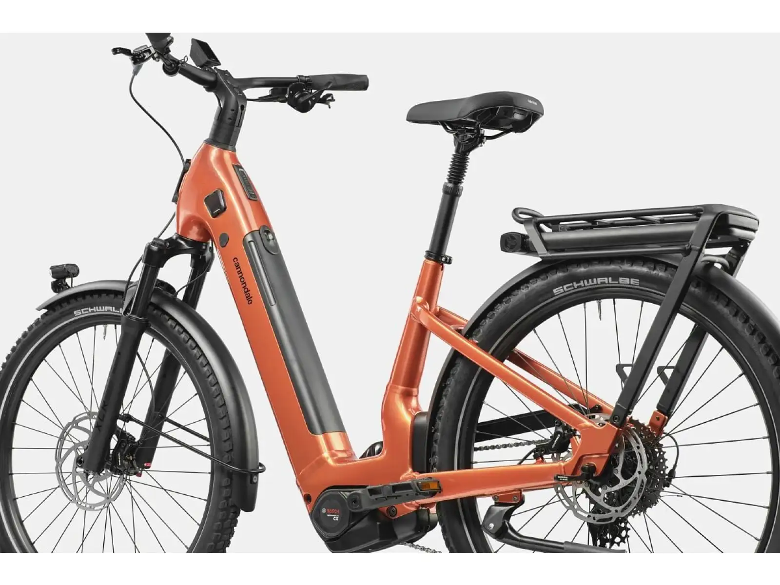 Cannondale Tesoro X 1 LSTH Orange Slice nízkonástupové cestovní elektrokolo
