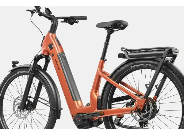 Cannondale Tesoro X 1 LSTH Orange Slice nízkonástupové cestovní elektrokolo