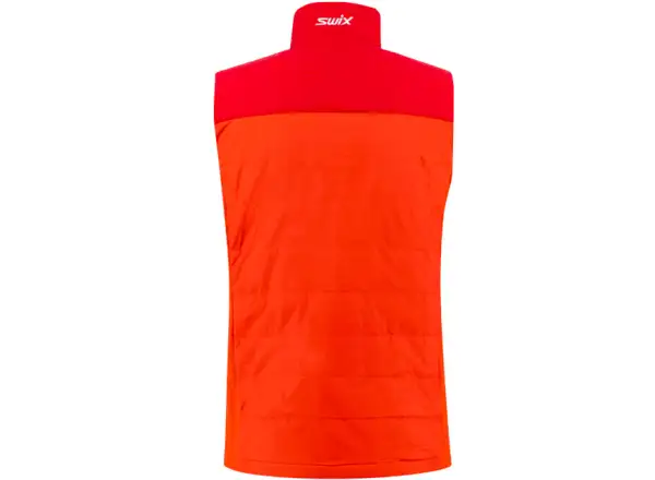 Swix Surmount Primaloft pánská vesta Fiery Red