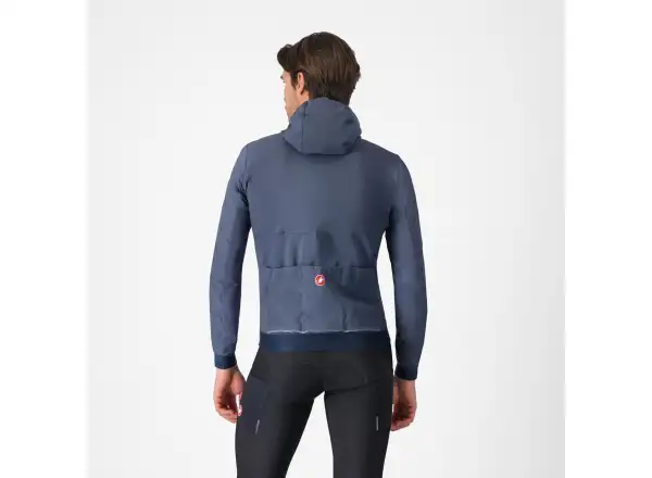 Castelli Fly Unltd Jacket pánská bunda Dark Steel Blue