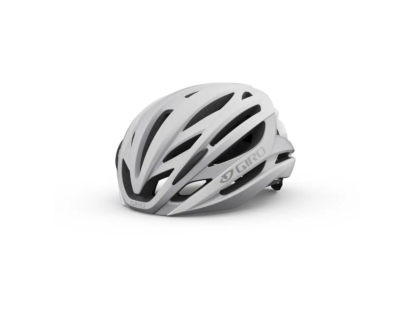 Giro Syntax silniční přilba mat white/silver