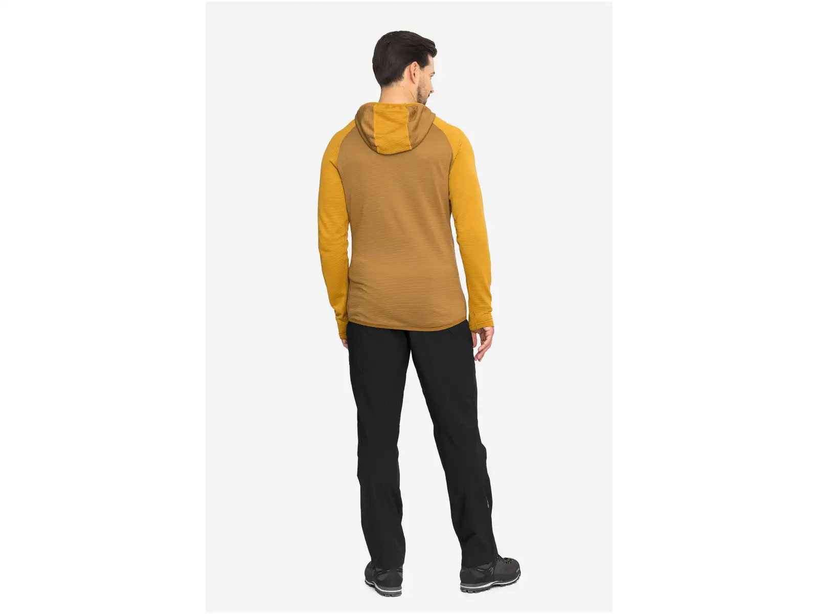 Viking Birger pánská mikina Brown/Yellow