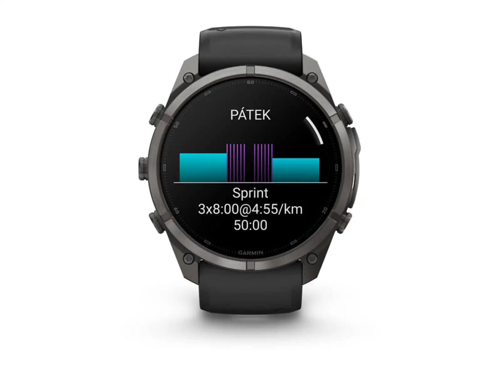 Garmin Fénix 9 Pro inReach 47 mm chytré hodinky Carbon gray DLC Titanium Black/Pebble gray