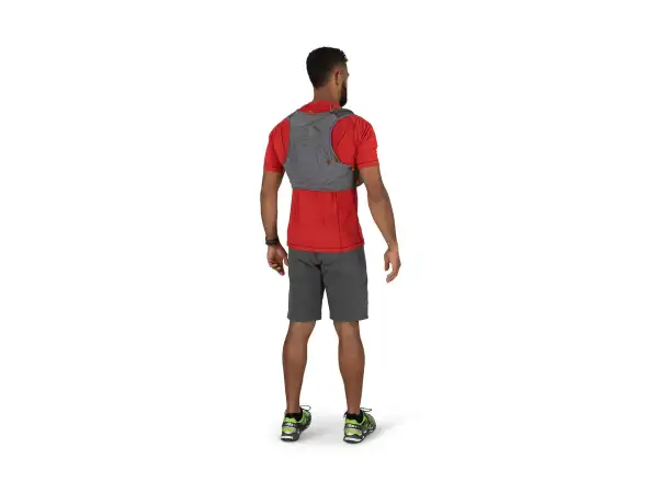 Osprey Duro 6 vesta 6 l + 2x láhev 0,5 l Phantom Grey/Toffee Orange