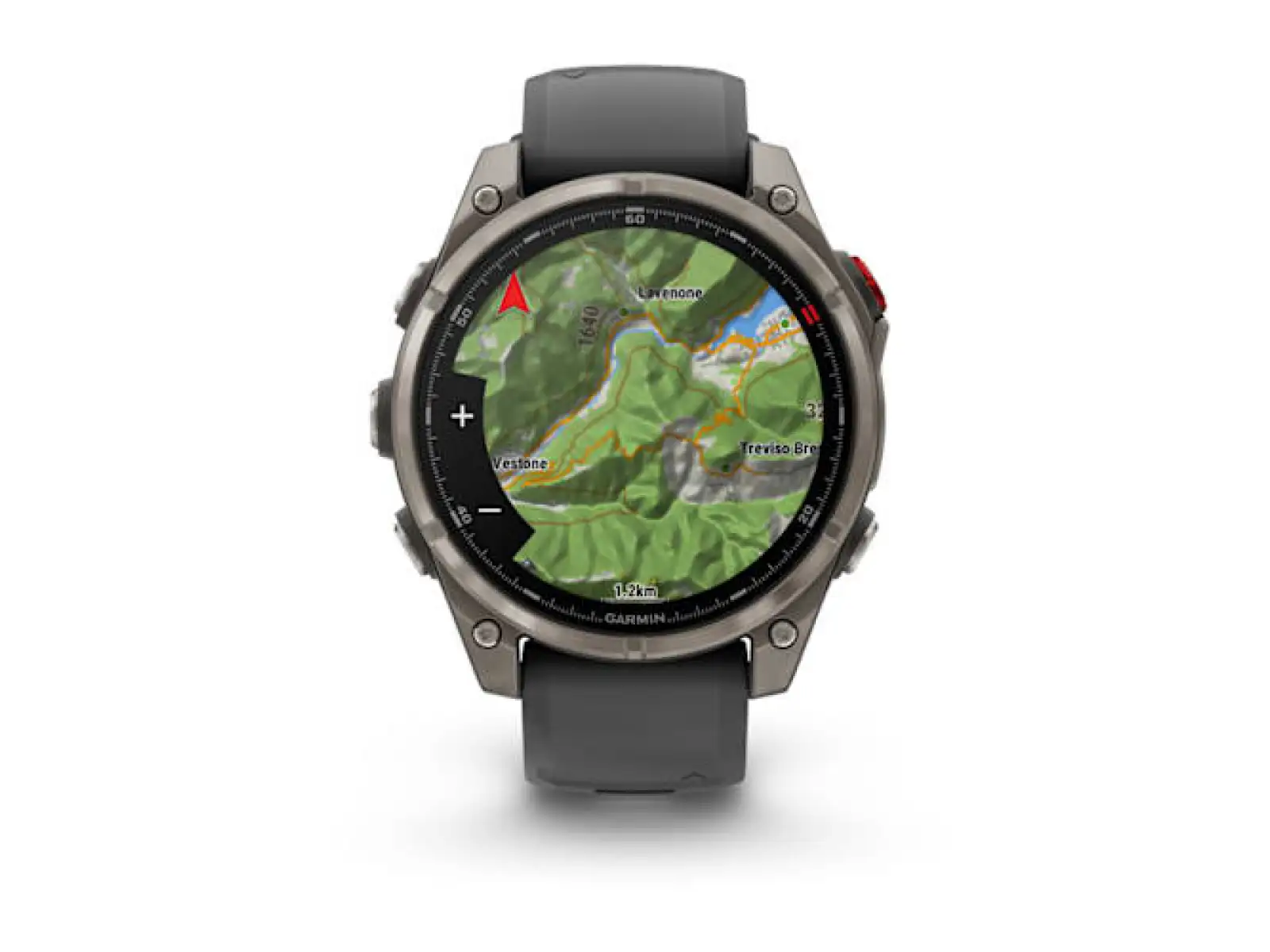 Garmin fenix 8 Pro 47 mm AMOLED Sapphire chytré hodinky Titanium Graphite/Black