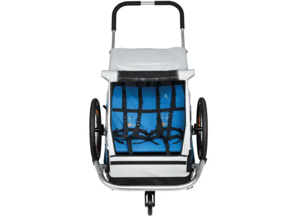 XLC dětský dvou-místný vozík za kolo Duo8teen modrá