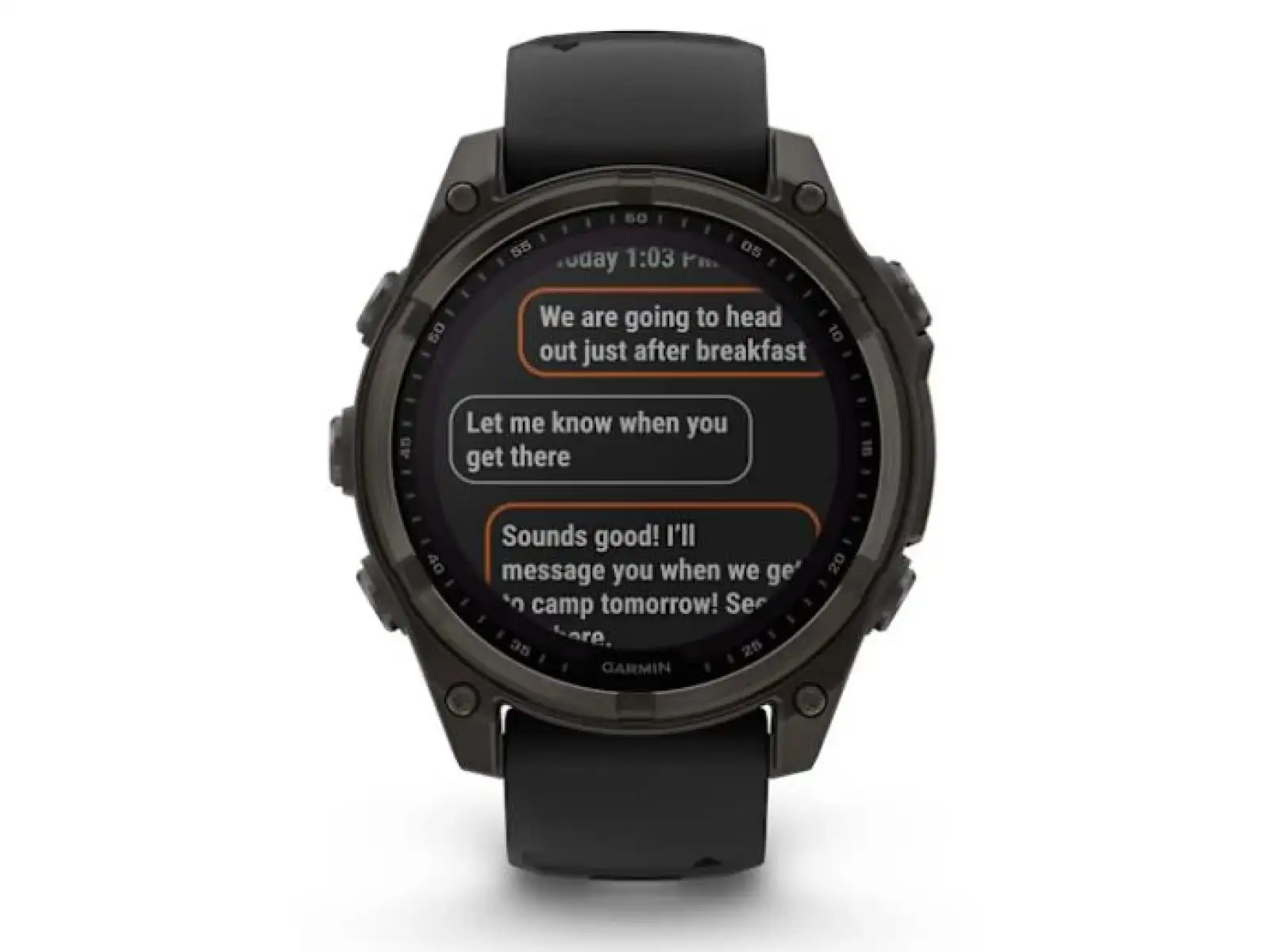 Garmin fenix 8 - 47 mm Solar Sapphire chytré hodinky Carbon Gray DLC Titanium Black/Gray