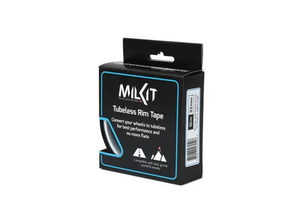 milKit tubeless páska do ráfku 10 m x 32 mm černá