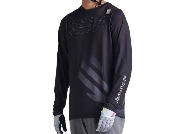 Troy Lee Design Skyline SRAM Eagle One pánský dres krátký rukáv Black