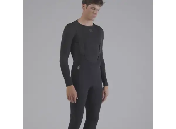 Alé R-EV1 Thermo Shield pánské zimní cyklistické kalhoty Black