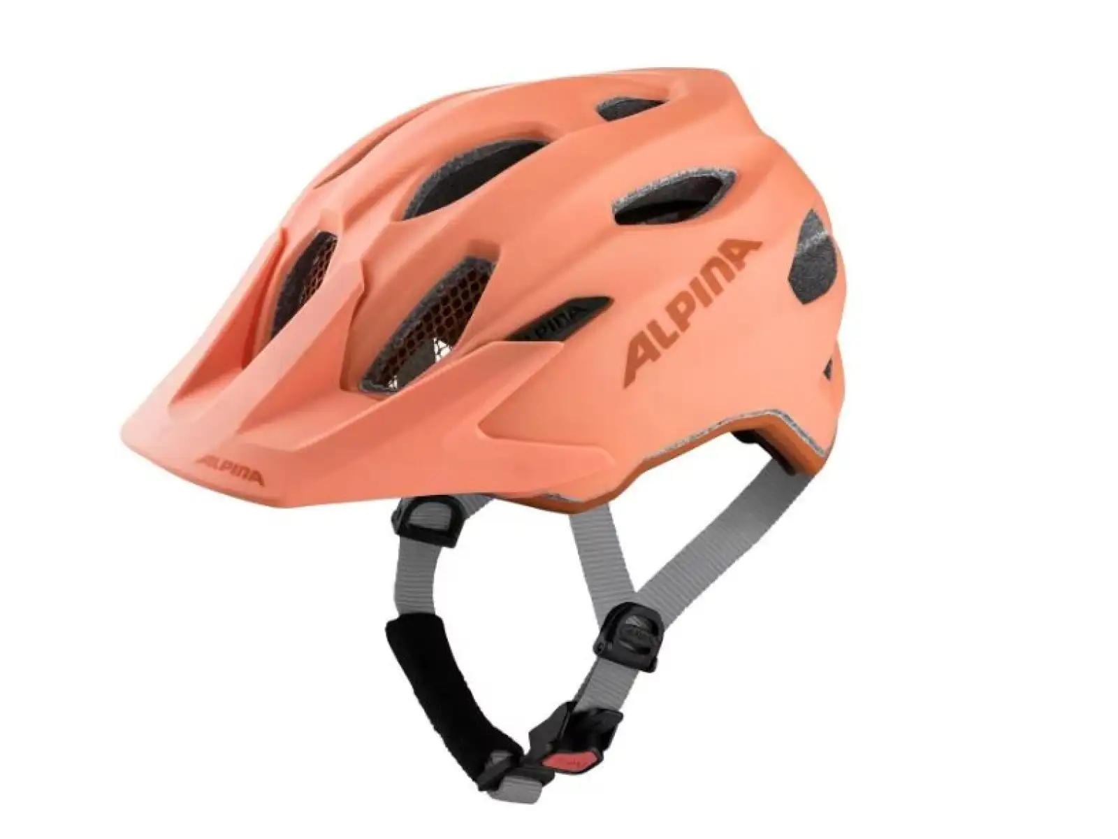 Alpina Carapax JR. dětská přilba Peach Matt