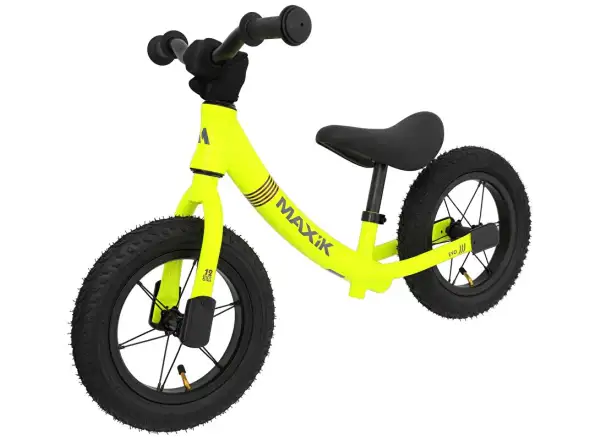 odrážedlo MAXÍK Evo Lite fluo žlutá/fialová