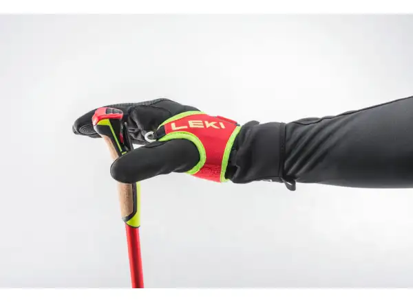 Leki PRC 750 běžecké hole Bright red/Neon yellow/Black