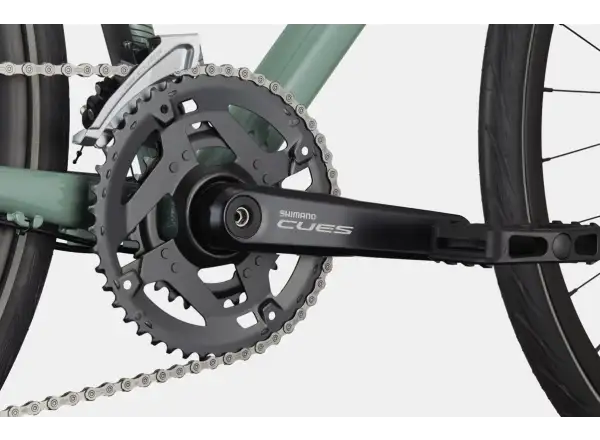 Cannondale Quick 3 Remixte Step-thru trekingové kolo Sage